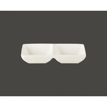 RAK Porcelain RAK Minimax dvojitá miska na omáčky 11,5 cl | RAK-ACTS01