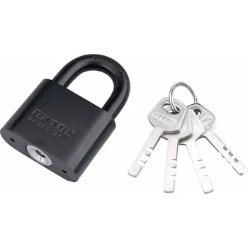 Visací zámek Extol Premium 8857415 | Zámok visací ocelový 50 mm, 4 klíče