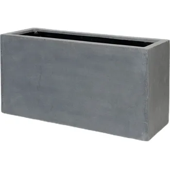 Květináč Jort Grey S - Ø 80x30cm / V 40 cm