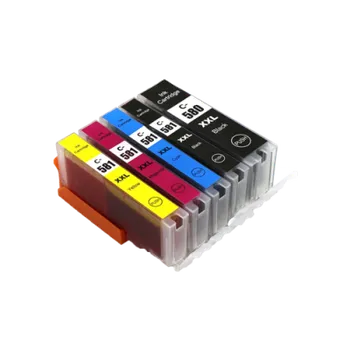 Canon CLI-581XXL Bk, C,M,Y + PGI-580XXLBk multipack kompatibilní cartridge