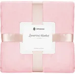 Deka 200x220 cm Springos Grande růžová