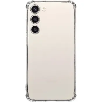 Pouzdro na mobilní telefon Tactical TPU Plyo Kryt pro Samsung Galaxy S23+ Transparent Tactical TPU PLYO tenký čirý TPU kryt na záda telefonu se zesílenými rohy pro maximální odolnost při pádu, ale i běžném nošení.