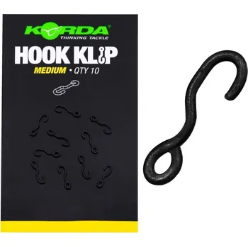 Korda Klip na háček Hook Klip Medium 10ks Získejte slevu -5% za registraci v e-shopu