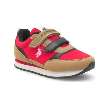 Dámská obuv Sneakersy U.S. Polo Assn. NOBIK012A Červená 29
