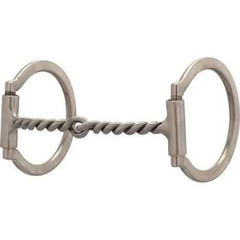Udidlo pro koně Westernové udidlo D-Ring Twist WEAVER Pro Series