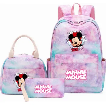 Školní batoh Školní sada s batohem Mickey a Minnie - 003