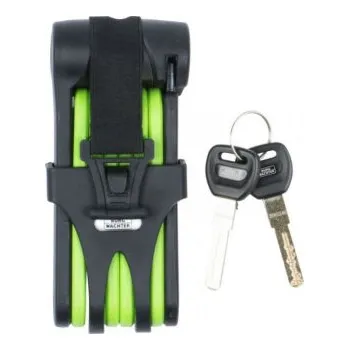 Zámek na kolo Skládací zámek na kolo BW 730 80, Barva Černá BURG WÄCHTER 205599