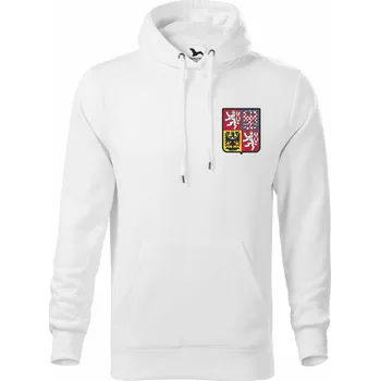 Pánská mikina ON-DESIGN Pánská mikina s českým znakem Velikost: L, Barva: bílá