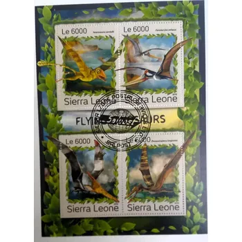 Létající drak Aršík Sierra Leone - létající dinosauři