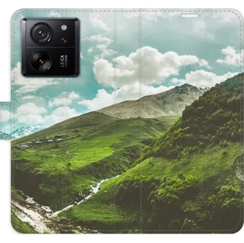 Pouzdro na mobilní telefon Flipové pouzdro iSaprio - Mountain Valley - Xiaomi 13T / 13T Pro