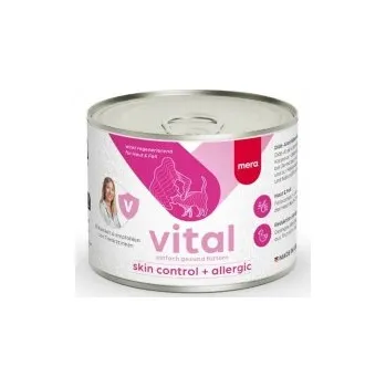 Krmivo pro kočku Mera Vital Cat konzerva Skin Control + Allergic Balení 200g