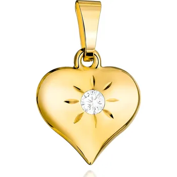 Hodinky Přívěšek Bonore - Zlato 585 - Kubický Zirkon 141048