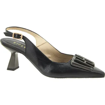 Dámské lodičky HISPANITAS Dámské černé kožené lodičky HV243282-BLACK-255 Velikost 37