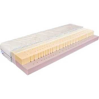 Matrace Pěnová matrace Mabo FANTANA hard/med 200 x 200 Potah: Basic