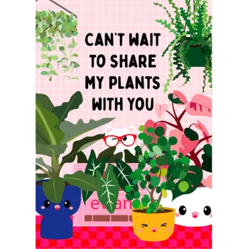 Pohled Plants living together, 1 ks