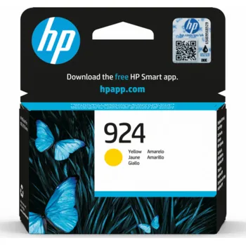 HP 924 Yellow Original Ink Cartridge (400 pages)