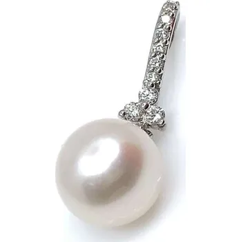 Přívěsek Diante Zlatý přívěsek s perlou AAKP2604