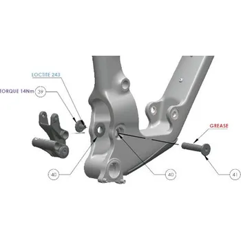 rám kola Šroub Forbidden 002.002.0007
