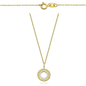 Hodinky Náhrdelník Bonore - Zlato 585 - Kubický Zirkon 138197