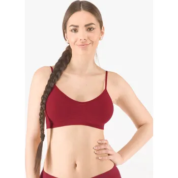 Gina Výhodné balení 5 kusů - Krátký top 07010P Barva/Velikost: brandy / M/L