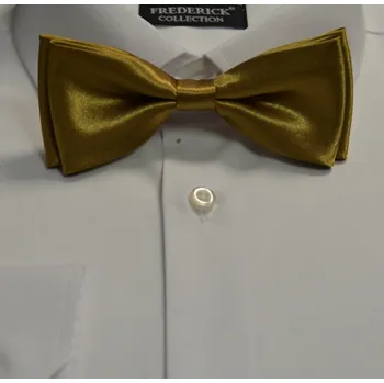 Pánský motýlek M1 - vzor 69 - ZLATÝ - LESKLÝ