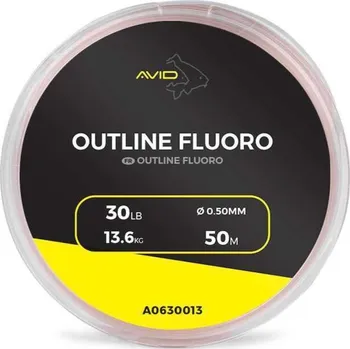 Rybářský vlasec Avid fluorocarbon OUTLINE FLUORO