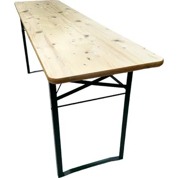 Zahradní stůl TENTino Pivní stůl 200x50 cm k pivnímu setu
