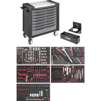 Hazet V4481-X/466 dílenský vozík Barva: černá, šedá
