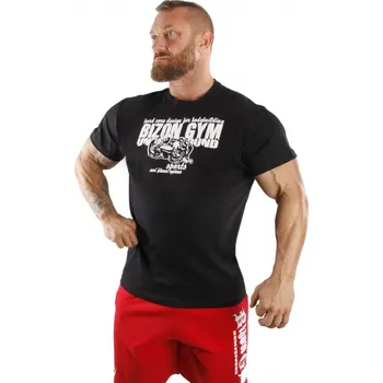 Pánské tričko Bizon Gym Triko 207 - černá Černá L