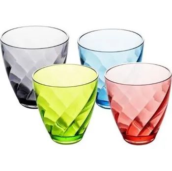 Kempingové nádobí Sada sklenic Camp4 Burano 300 ml, 4 ks