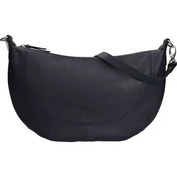 Kabelka Dámská kožená kabelka přes rameno Katana Lilibet - tmavě modrá