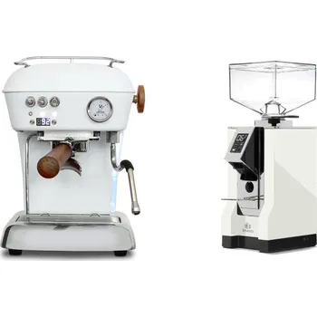 Kávovar Ascaso Dream PID, Cloud White + Eureka Mignon Bravo, CR white
