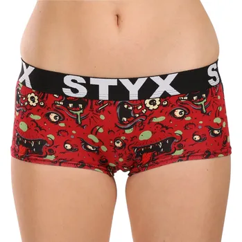 Kalhotky Dámské kalhotky Styx art s nohavičkou zombie (IN1451) L Možnost vrácení zboží ZDARMA do 120 dnů!