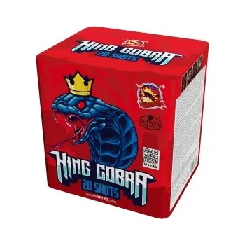 Zábavní pyrotechnika Kompaktní ohňostroj King kobra 20ran