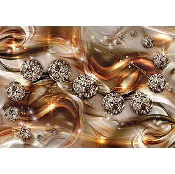 Fototapeta Postershop Fototapeta vliesová: Diamantová abstrakce (2) - 368x254 cm