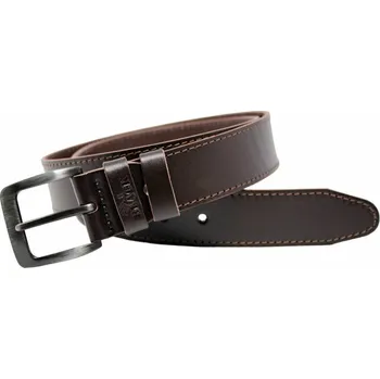 Opasek Black Hand Kožený opasek UNI Black Hand 2006-78 hnědý