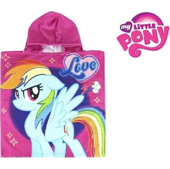 Dětská deka DISNEY Osuška Poncho - MY LITTLE PONY 50x115cm