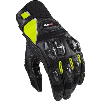 Rukavice LS2 SPARK 2 LEATHER MAN GLOVES BLACK H-V - M