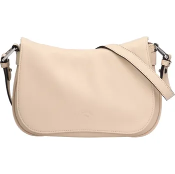 Kabelka Kožená dámská crosbody kabelka Katana Morgan - béžová