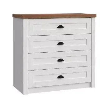 Komoda Komoda PROVENCE K4, borovice andersen/dub lefkas.