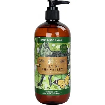 Sprchový gel English Soap Company Mycí gel na ruce a tělo - Konvalinka, 500ml