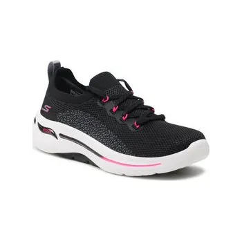 Dámské tenisky Skechers Sneakersy Go Walk Arch Fit 124863/BKHP Černá 35