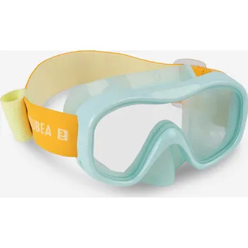 Potápěčská maska DECATHLON Dětské šnorchlovací brýle 100 Comfort XS ZELENÁ