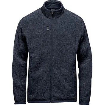 Pánská mikina Stormtech Avalante Pánská fleecová mikina FHZ-1 Navy Heather XXL
