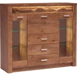 Komoda SWED S8, jasan světlý +možnost VÝNOSU + vyzvednutí ZDARMA