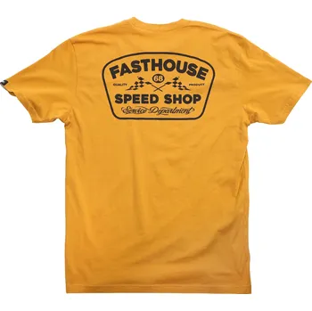 Fasthouse Wedged Tee Vintage Gold Velikost: L