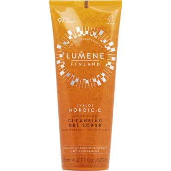 Pleťový peeling Lumene Clear Glow Cleansing Gel Scrub rozjasňující pleťový peeling 125 ml