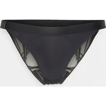 Kalhotky Černá krajková dámská tanga Sloggi Triumph, černá (0004) 00XS i147_54070045