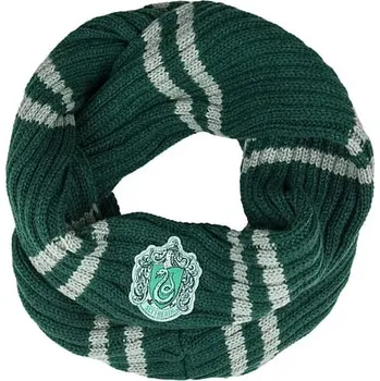 Šála Cinereplicas Nekonečná šála Harry Potter - Zmijozel