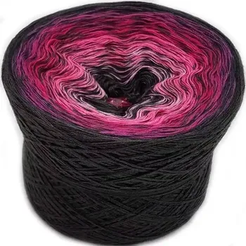 Příze Crazy růžová 3nitka (Lady Dee's Crazy oase 11)